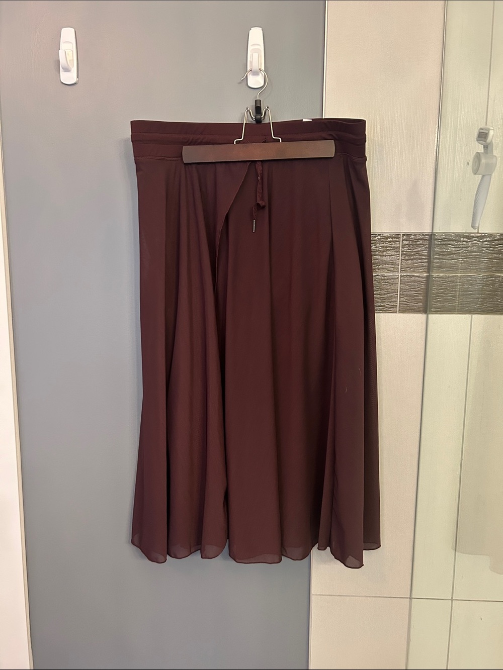 Halara XL sheer skirt with shorts attached